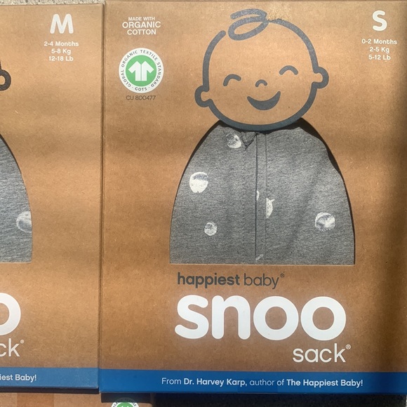 Happiest Baby Snoo Sacks SML and Two snoo sheets - Picture 4 of 5
